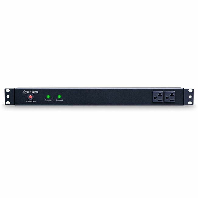 CyberPower Rackbar Surge Suppressor RM 1U RKBS20S2F8R 20A 10-Outlet