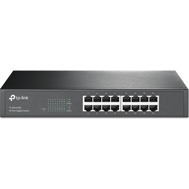 TP-Link TL-SG1016D 16-Port Gigabit Desktop Switch