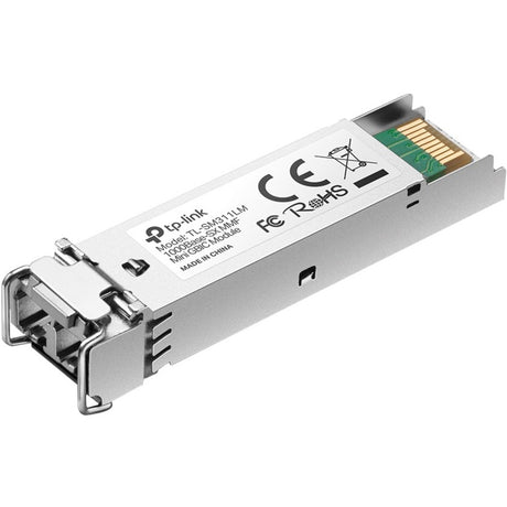 Wave length: 850nm. Data rate: 1.25Gbps. Port type: LC/UPC. Cable length: 550m (1,800 feet) using 50/125um multi-mode fiber, 220m(720 feet) using 62.5/125um multi-mode fiber. Compatible with all SFP ports on TP-Link product including JetStream switches, a