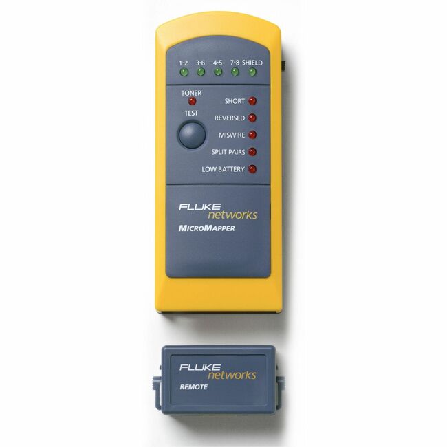 Network Testing Devices Fluke Networks MicroMapper MT-8200-49A Network Testing Device MT-8200 ...