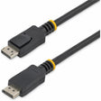 StarTech.com 50cm (1.6ft) DisplayPort 1.2 Cable, 4K x 2K UHD VESA Certified DisplayPort Cable, DP Cable/Cord for Monitor, w/ Latches