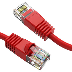 Axiom 100FT CAT6 UTP 550mhz Patch Cable Snagless Molded Boot (Red)