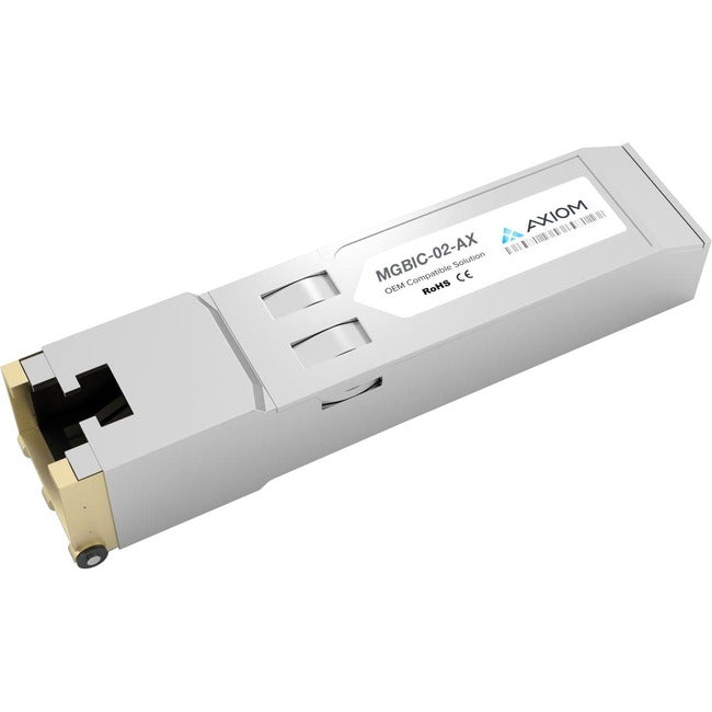 Émetteur-récepteur SFP Axiom 1000BASE-T pour Enterasys - MGBIC-02