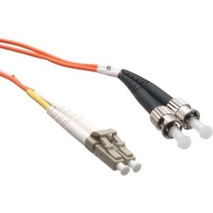 Axiom LC/ST Multimode Duplex OM1 62.5/125 Fiber Optic Cable 2m