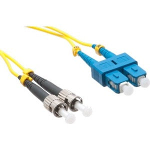 Axiom SC/ST Singlemode Duplex OS2 9/125 Fiber Optic Cable 2m