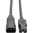 Power Cord - C14 - Male Left Gender - C15 - Female Right Gender - 3feet Length -