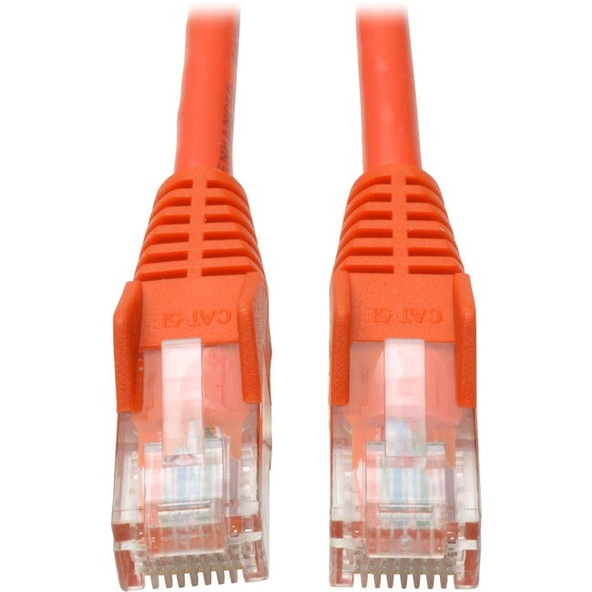 Tripp Lite by Eaton 7-ft. (2.13 m) Orange Snagless Cat5e Patch Cable