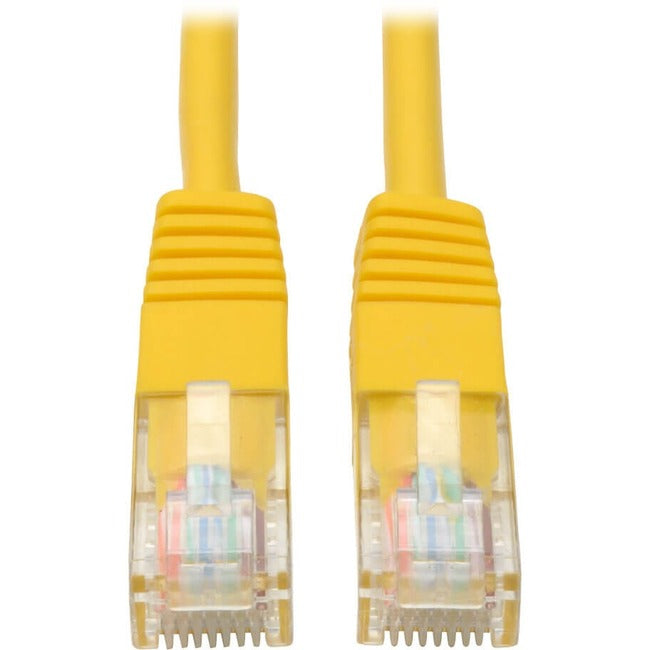 Tripp Lite by Eaton 15-ft. Cat5e 350MHz Molded Cable (RJ45 M/M) - Yellow