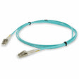 AddOn 1m Laser-Optimized Multi-Mode fiber (LOMM) Duplex LC/LC OM3 Aqua Patch Cable