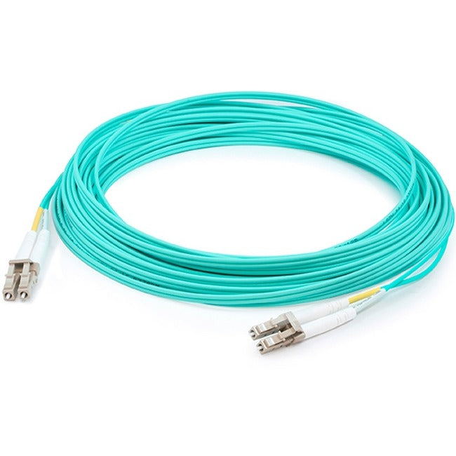 AddOn 3m Laser-Optimized Multi-Mode fiber (LOMM) Duplex LC/LC OM3 Aqua Patch Cable