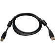 Tripp Lite series USB 2.0 A to B Cable with Ferrite Chokes (M/M), 3 ft. (0.91 m)