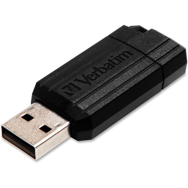 Clé USB Pinstripe Verbatim 8 Go - Noir