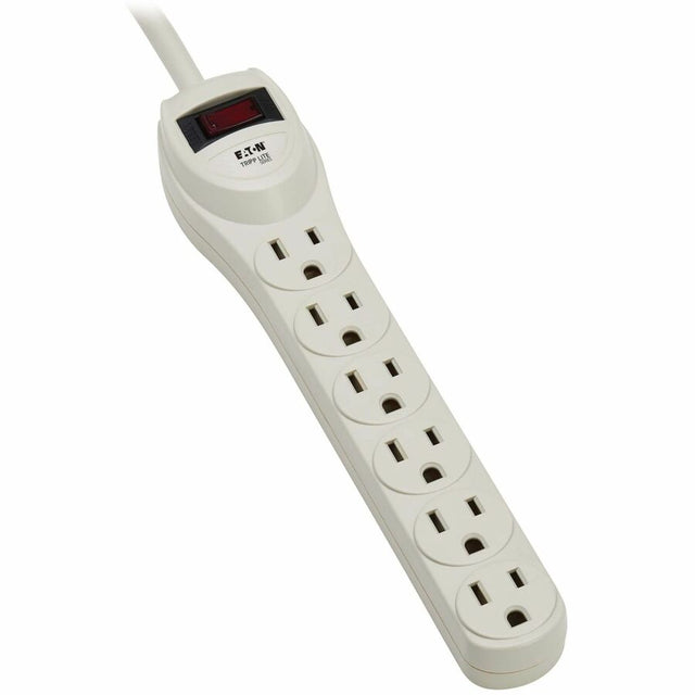 Tripp Lite Waber Industrial Power Strip 6 Outlets 5-15R 4' Cord 15 Amp