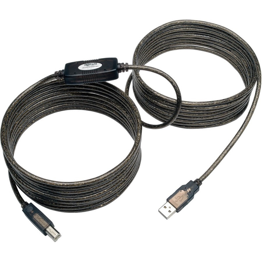 Tripp Lite by Eaton 25ft High-Speed USB 2.0 A/B Active Device Cable (U042-025)