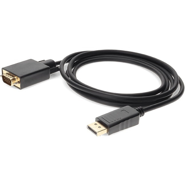 Câble adaptateur DisplayPort vers VGA AddOn de 1,8 m (6 pi) - Mâle vers mâle