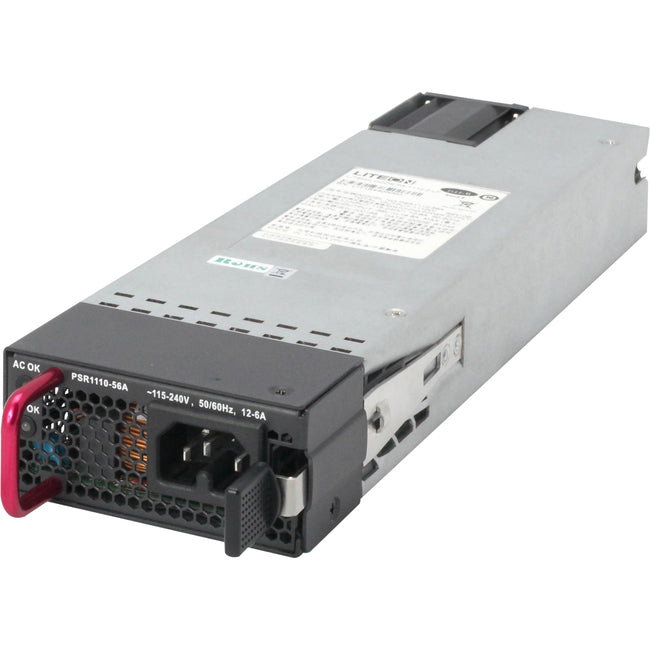 Alimentation PoE HPE X362 1110 W 115-240 VCA à 56 VCC