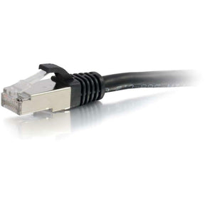 C2G 30ft Cat6 Snagless Shielded (STP) Ethernet Network Patch Cable - Black