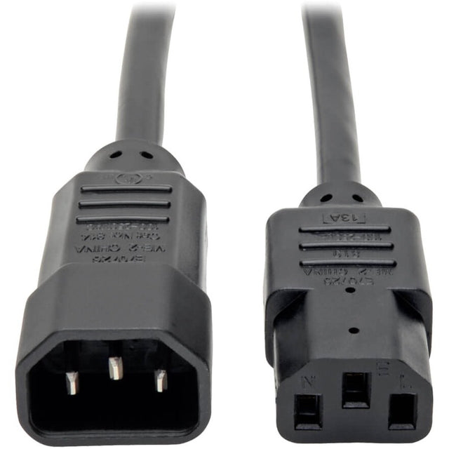 Power Cord - C13 - Female Left Gender - C14 - Male Right Gender - 2feet Length -