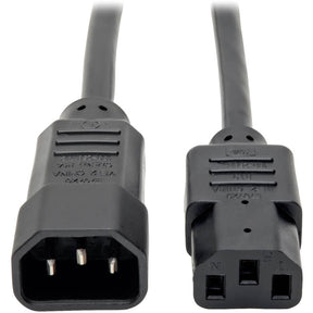 Power Cord - C13 - Female Left Gender - C14 - Male Right Gender - 3feet Length -