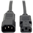 Tripp Lite series PDU Power Cord, C13 to C14 - 13A, 250V, 16 AWG, 5 ft. (1.52 m)