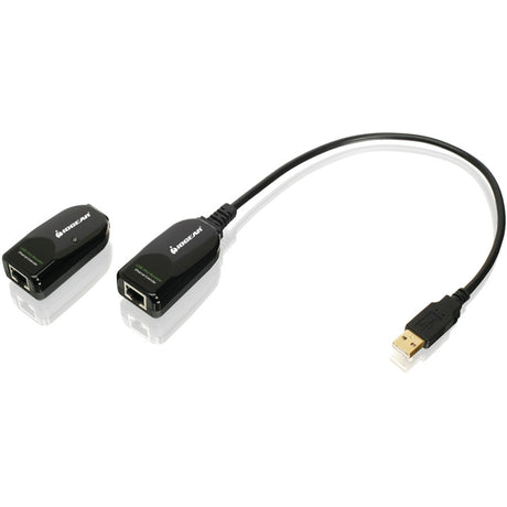 Extend USB 2.0 connections over CAT5/5e or CAT6 cable