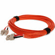 AddOn 20m Multi-Mode fiber (MMF) Duplex SC/SC OM1 Orange Patch Cable