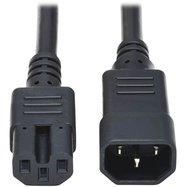 Power Cord - C14 - Male Left Gender - C15 - Female Right Gender - 2feet Length -