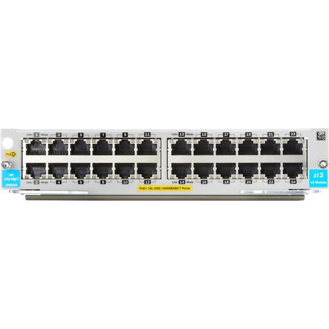 HPE 5400R 24-port 10/100/1000BASE-T PoE+ with MACsec v3 zl2 Module