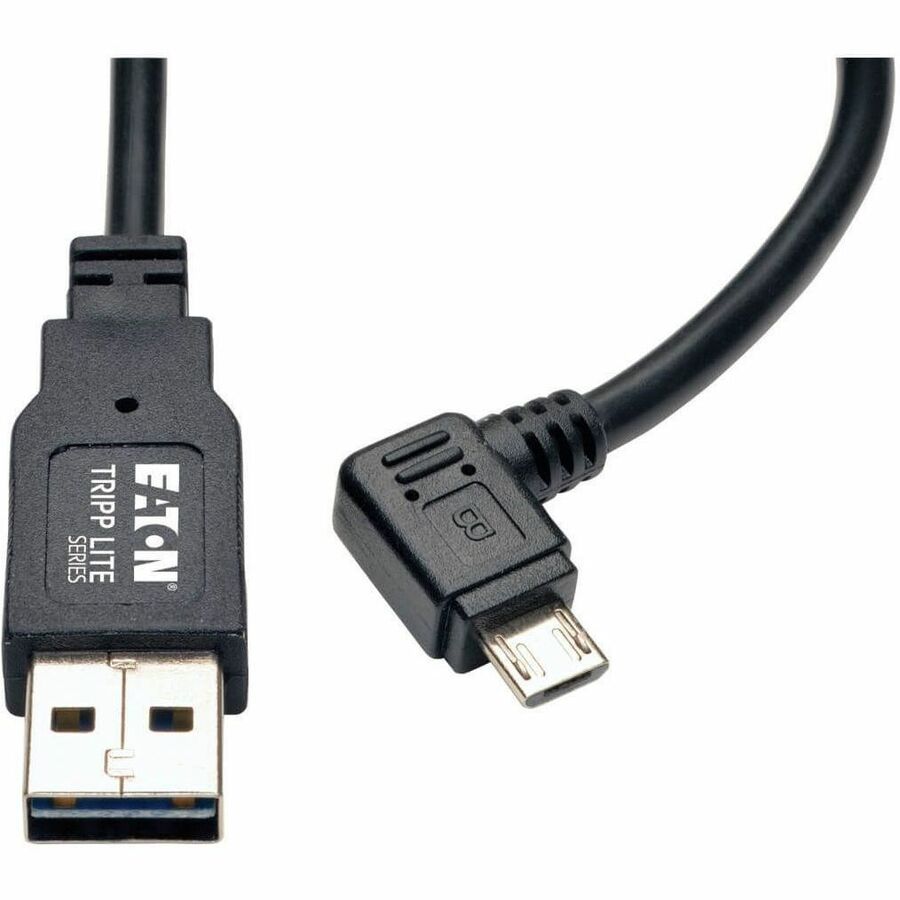 Dedicated Reversible USB Charging Cable (Reversible A to Right Angle 5-Pin Micro