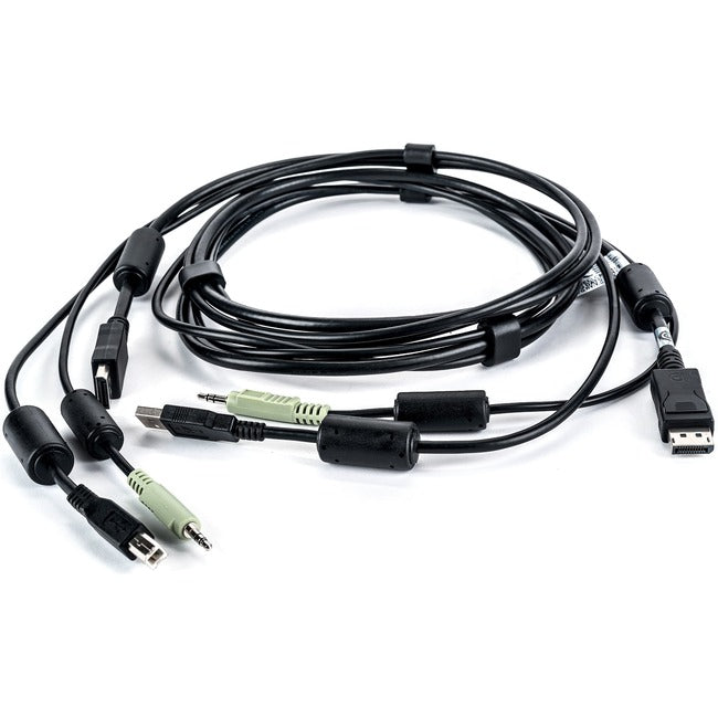 Vertiv Cybex SC800/SC900 6 feet All-in-One KVM Cable | Single Head | 4K UHD | DisplayPort-to-DisplayPort (CBL0102)