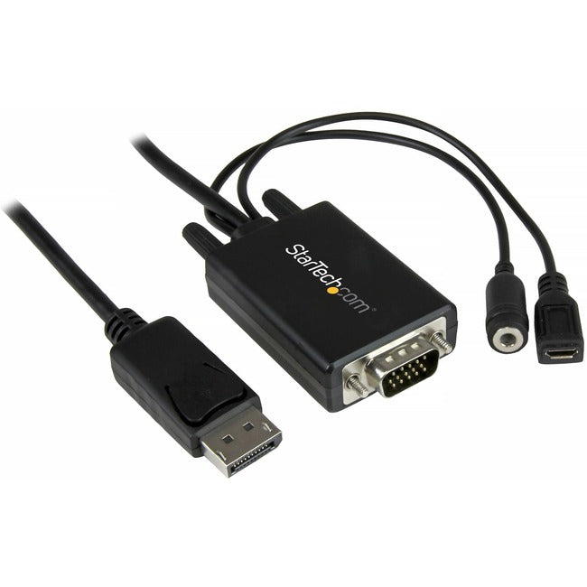 Connect the audio and video from your DisplayPort PC directly to a monitor - 6ft