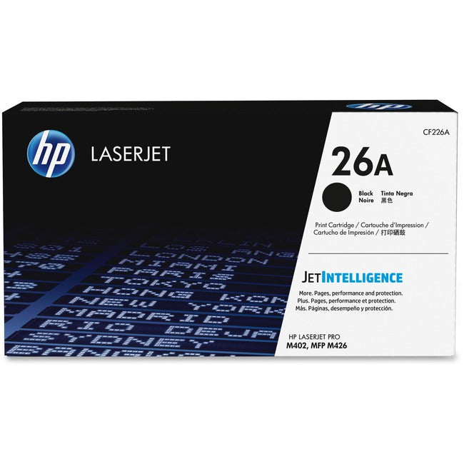 HP 26A Original Laser Toner Cartridge - Black Pack