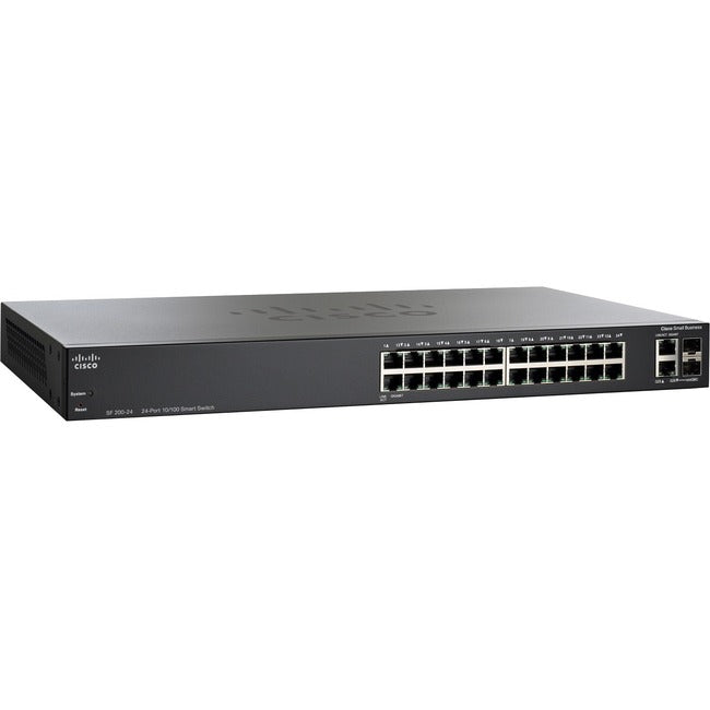 SF200-24P 24-PORT 10/100 POE SMART SWITC