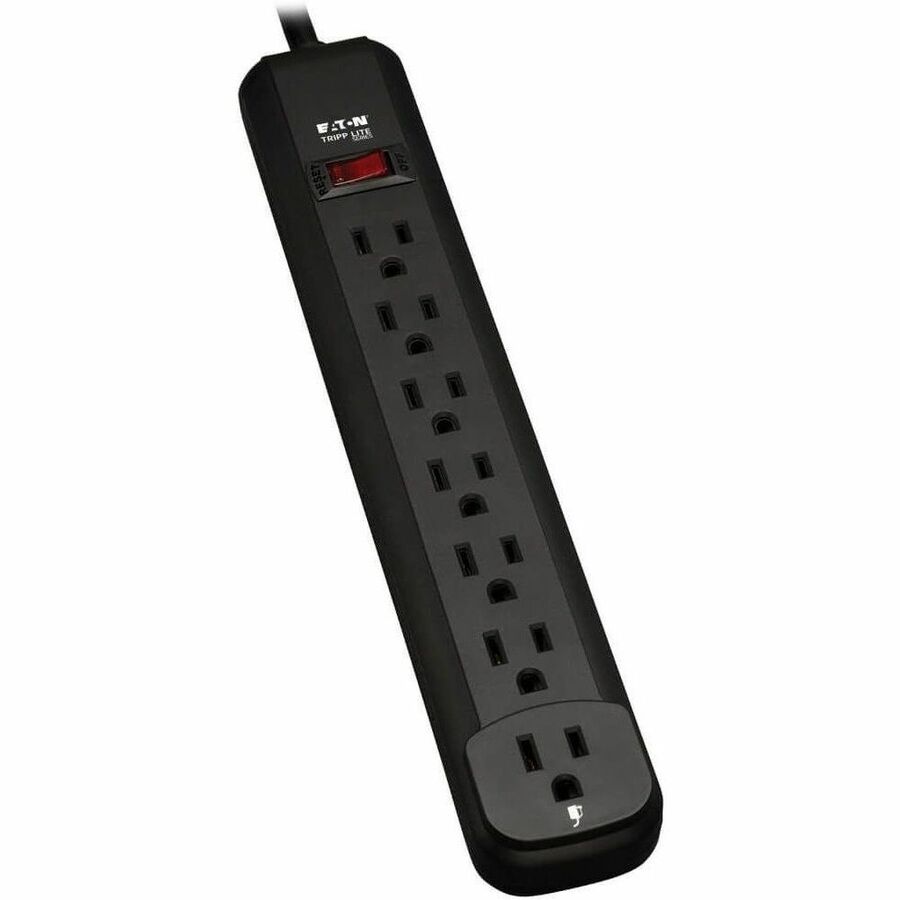 Tripp Lite by Eaton Power It! 7-Outlet Power Strip, 25 ft. Cord, Black Housing