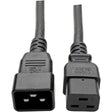 Power Cord - Power IEC 320 EN 60320 C20 - Male Left Gender - C19 - Female Right