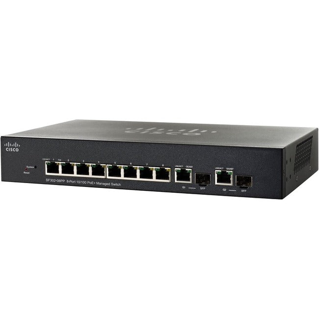 SF302-08 8PORT 10/100 MNGD SWITCH W GB U