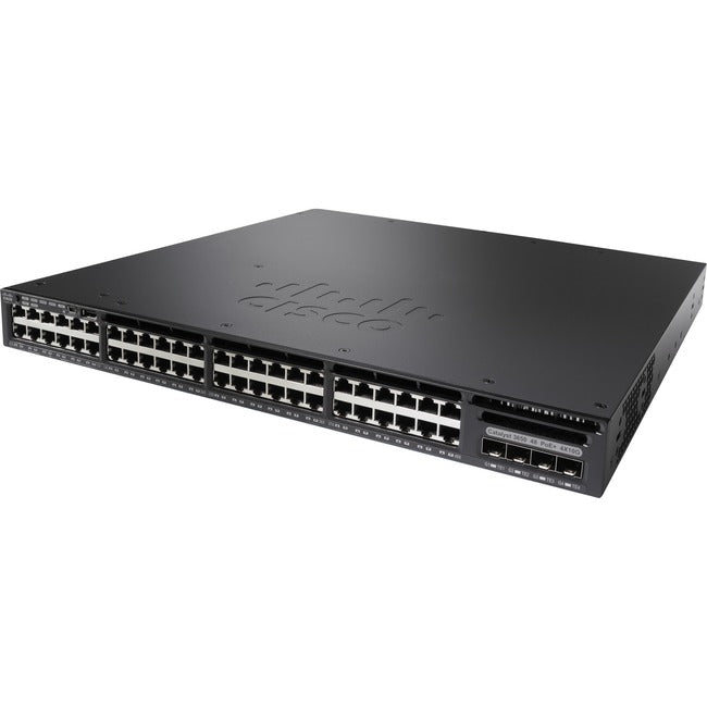 CAT3650 48PORT FULL POE 2X10G UPLINK LAN