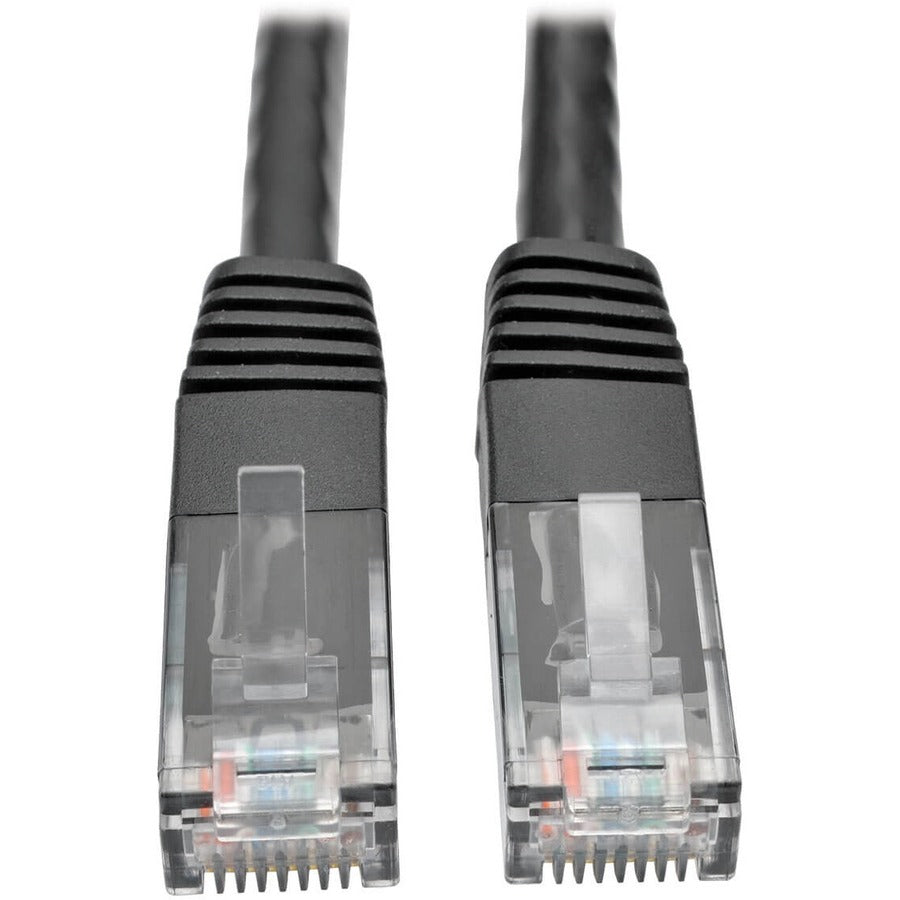 TRIPP LITE MOLDED PATCH RJ45 M/M 550MHZ BLACK 3