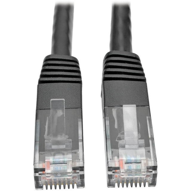 TRIPP LITE MOLDED PATCH RJ45 M/M 550MHZ BLACK 3