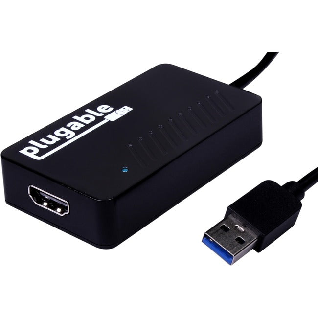 Adaptateur graphique vidéo USB 3.0 vers HDMI enfichable avec audio pour plusieurs moniteurs