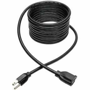 Power Cord - NEMA 5-15P - Male Left Gender - Power NEMA 5-15R - Female Right Gen