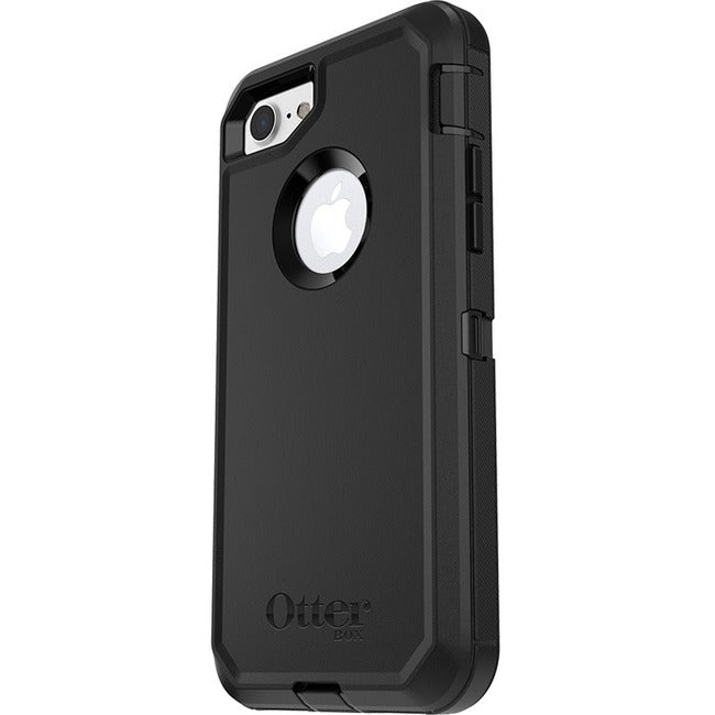 Étui de transport robuste OtterBox Defender (Holster) pour smartphone Apple iPhone 8, iPhone 7, iPhone SE 2, iPhone SE 3 - Noir