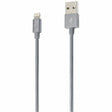 iStore Lightning Charge 4ft (1.2m) Braided Cable (Space Gray)