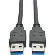 System Cables U320-006-BK - Tripp Lite series USB 3.0 SuperSpeed A/A Cable (MALE