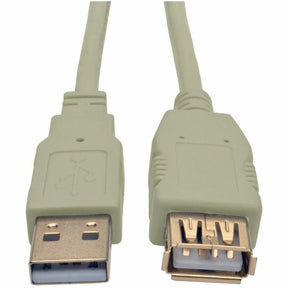 Tripp Lite series USB 2.0 Extension Cable (A M/F), Beige, 6 ft. (1.83 m) - Lifet