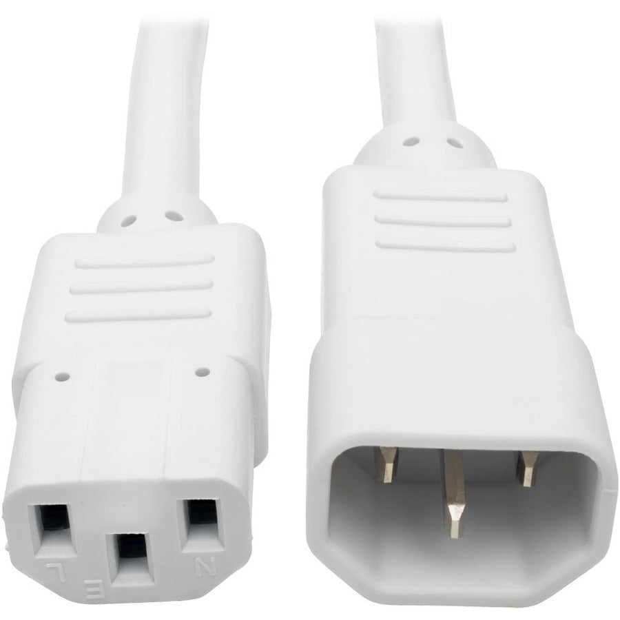 Power Cord - Power IEC 320 EN 60320 C14 - Male Left Gender - Power IEC 320 EN 60