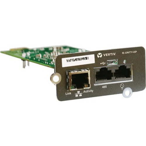 Vertiv Liebert IntelliSlot Unity - SNMP - Carte réseau | Adaptateur de surveillance à distance (IS-UNITY-SNMP)