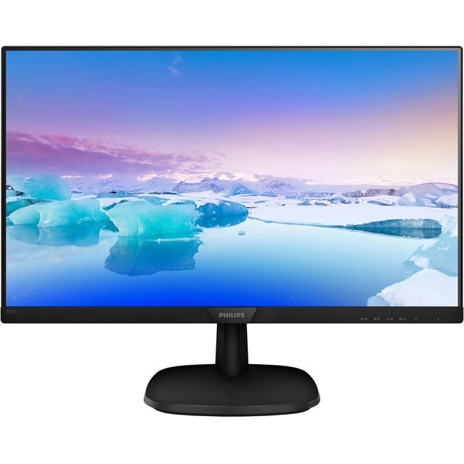 Moniteur LCD Full HD Philips V-line 243V7QJAB - 16:9 - Noir texturé