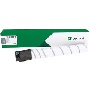 Cartouche de toner laser d'origine Lexmark - Cyan - 1 unité