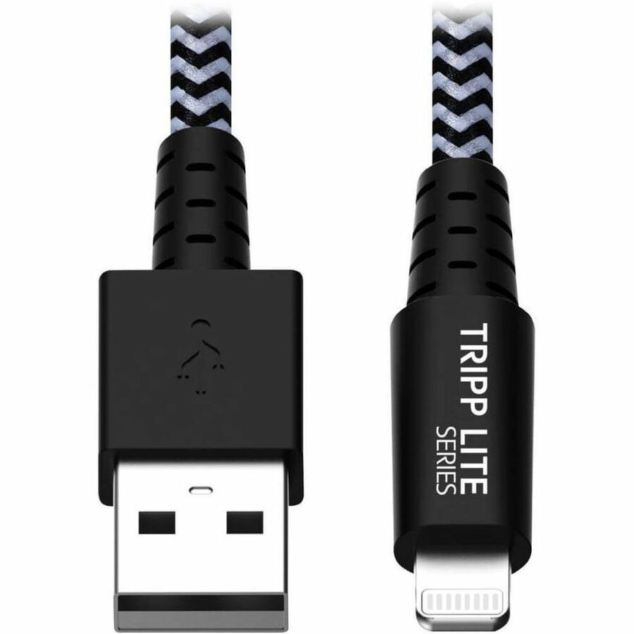 Tripp Lite series Heavy-Duty USB-A to Lightning Sync/Charge Cable, MFi Certified